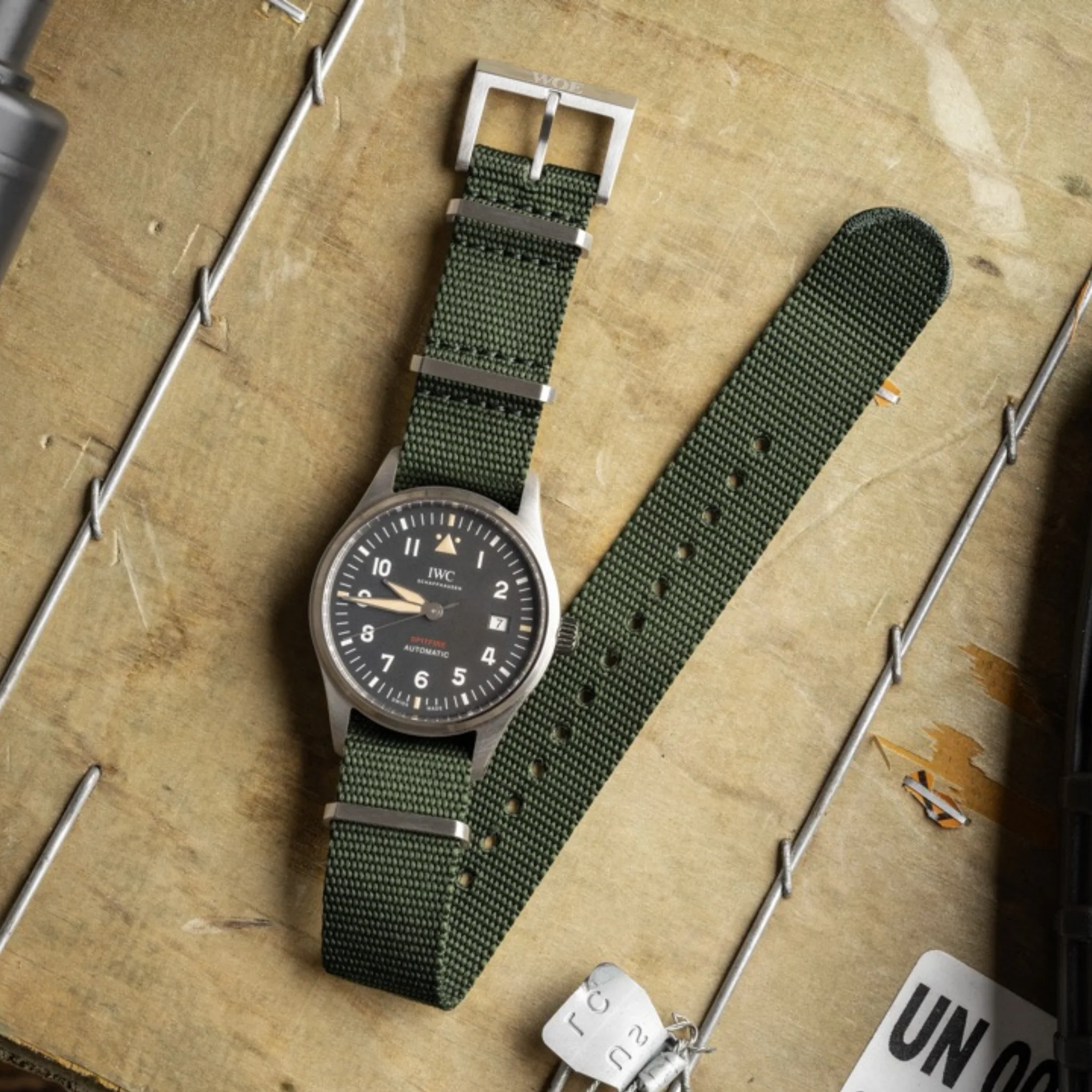 Five Eye Nylon Watch Strap - Solid - Image 11