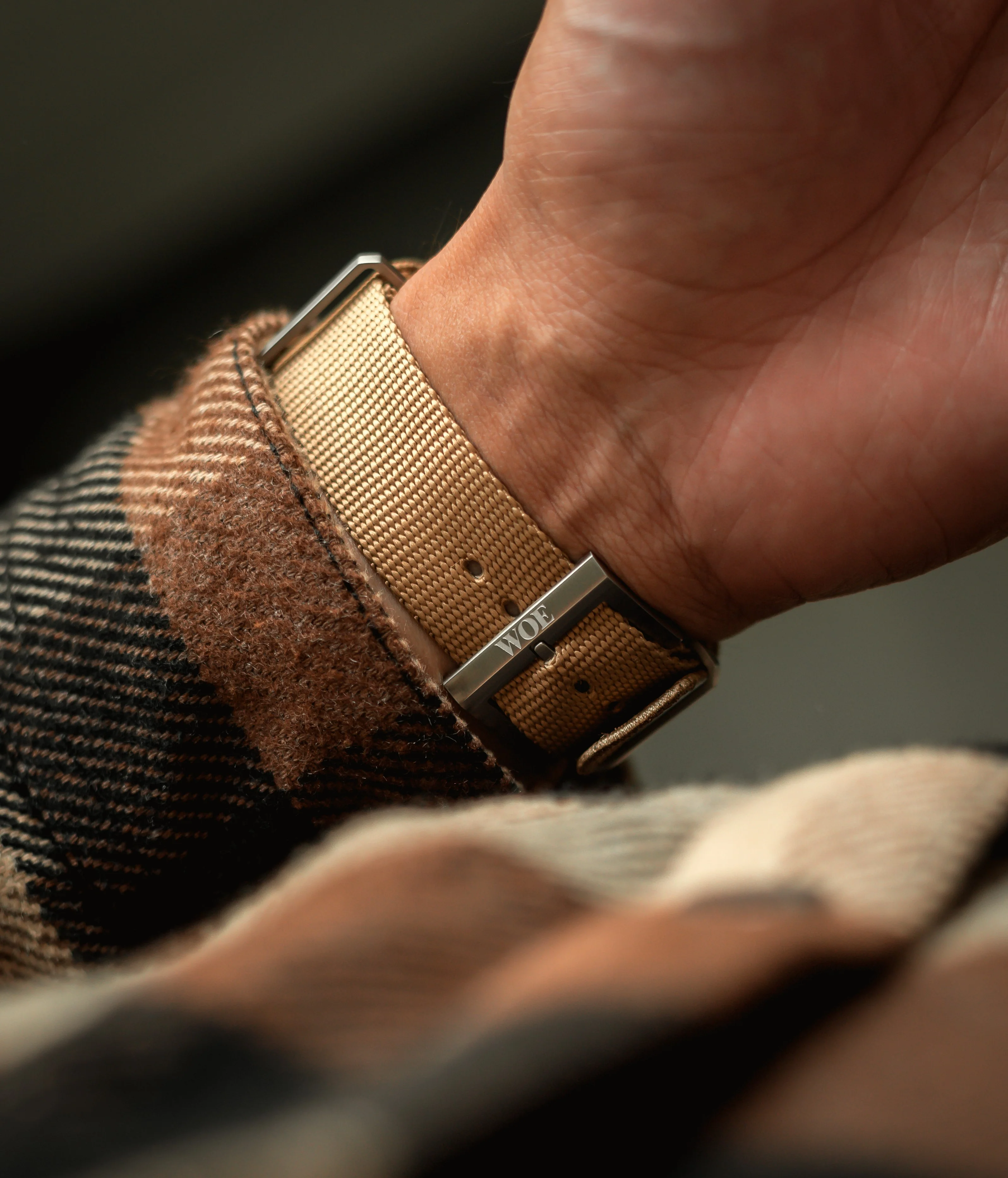 Five Eye Nylon Watch Strap - Solid - Image 7