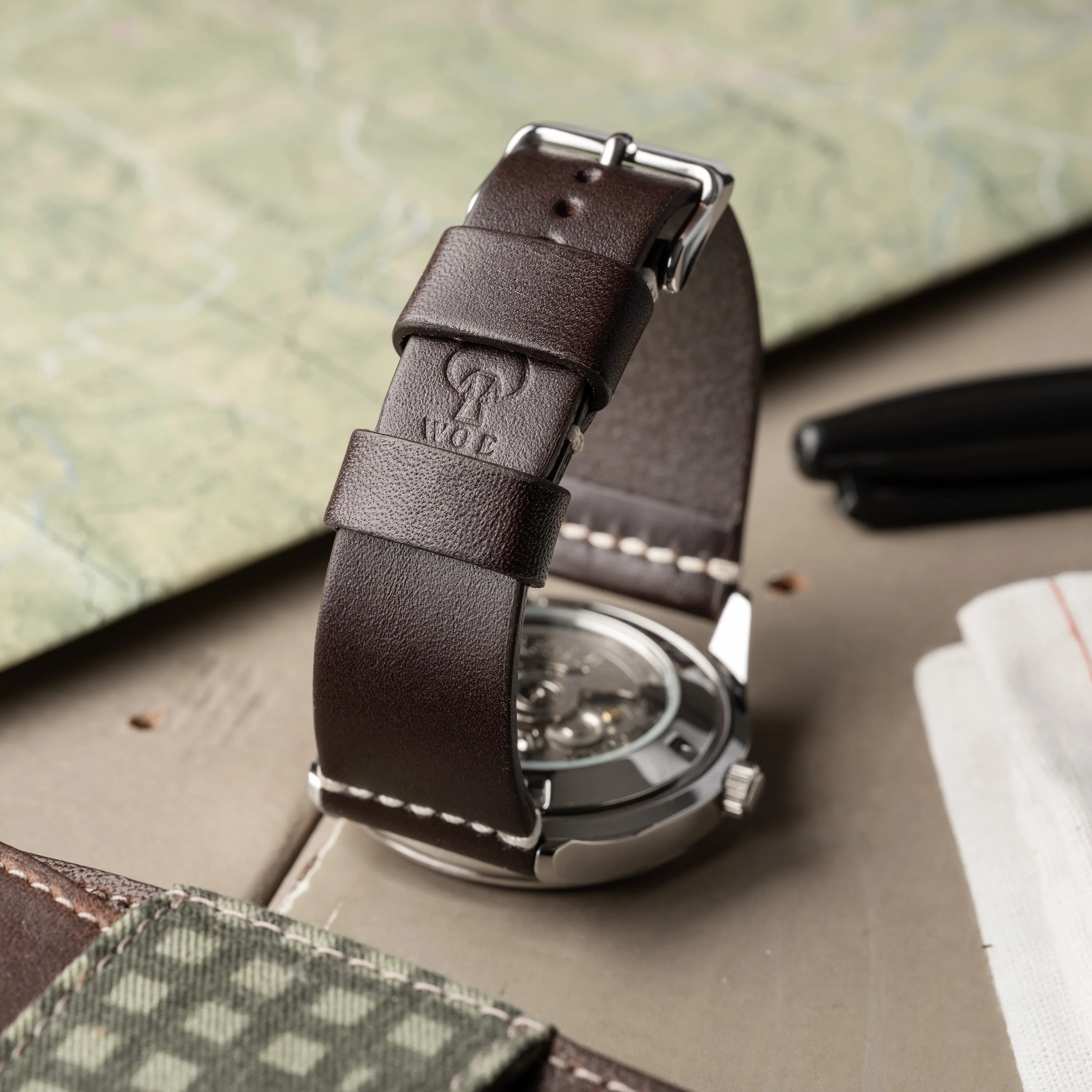 Jedburgh 2.0 Leather Watch Strap - Image 4