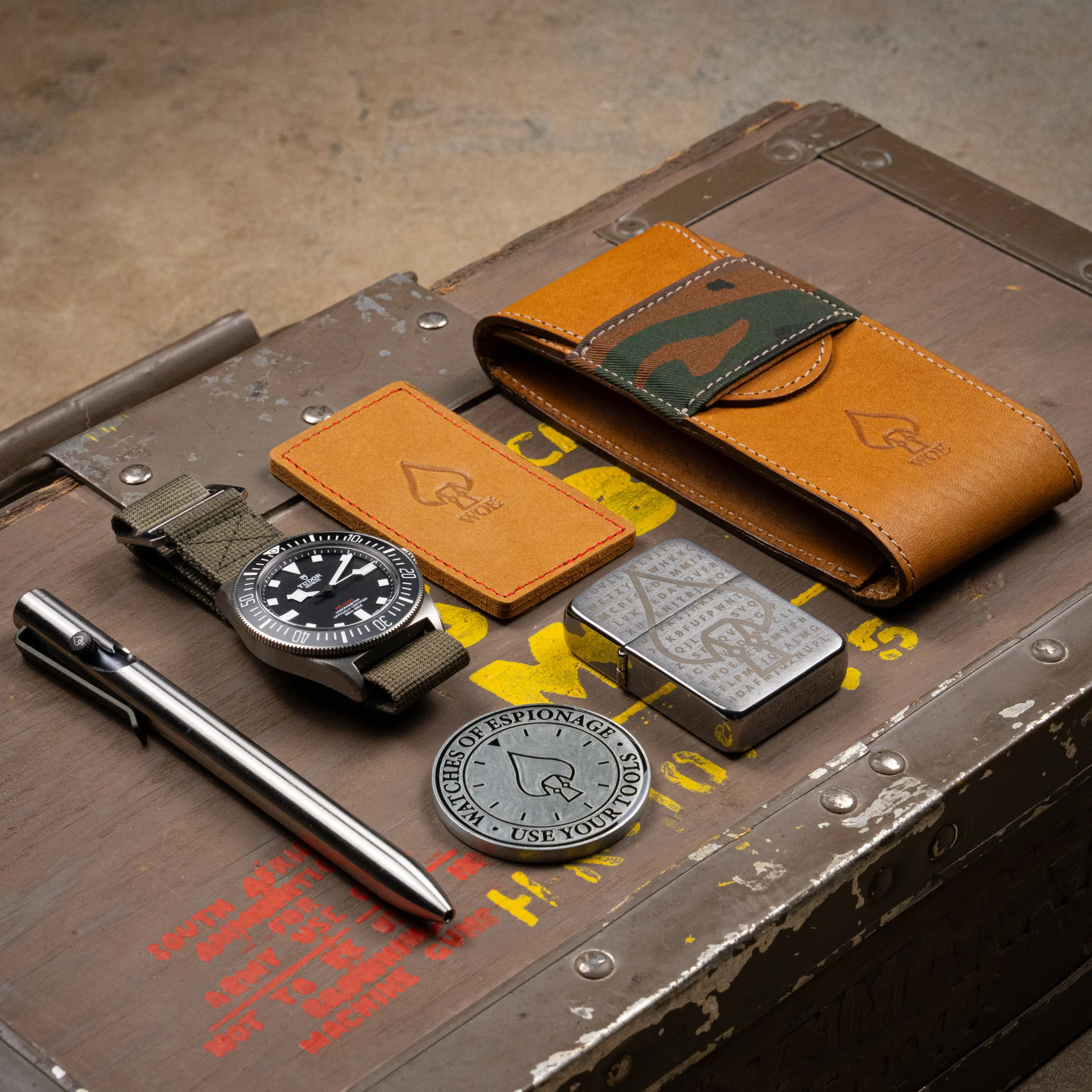 Travel Pouch and Challenge Coin -NEW - Image 2