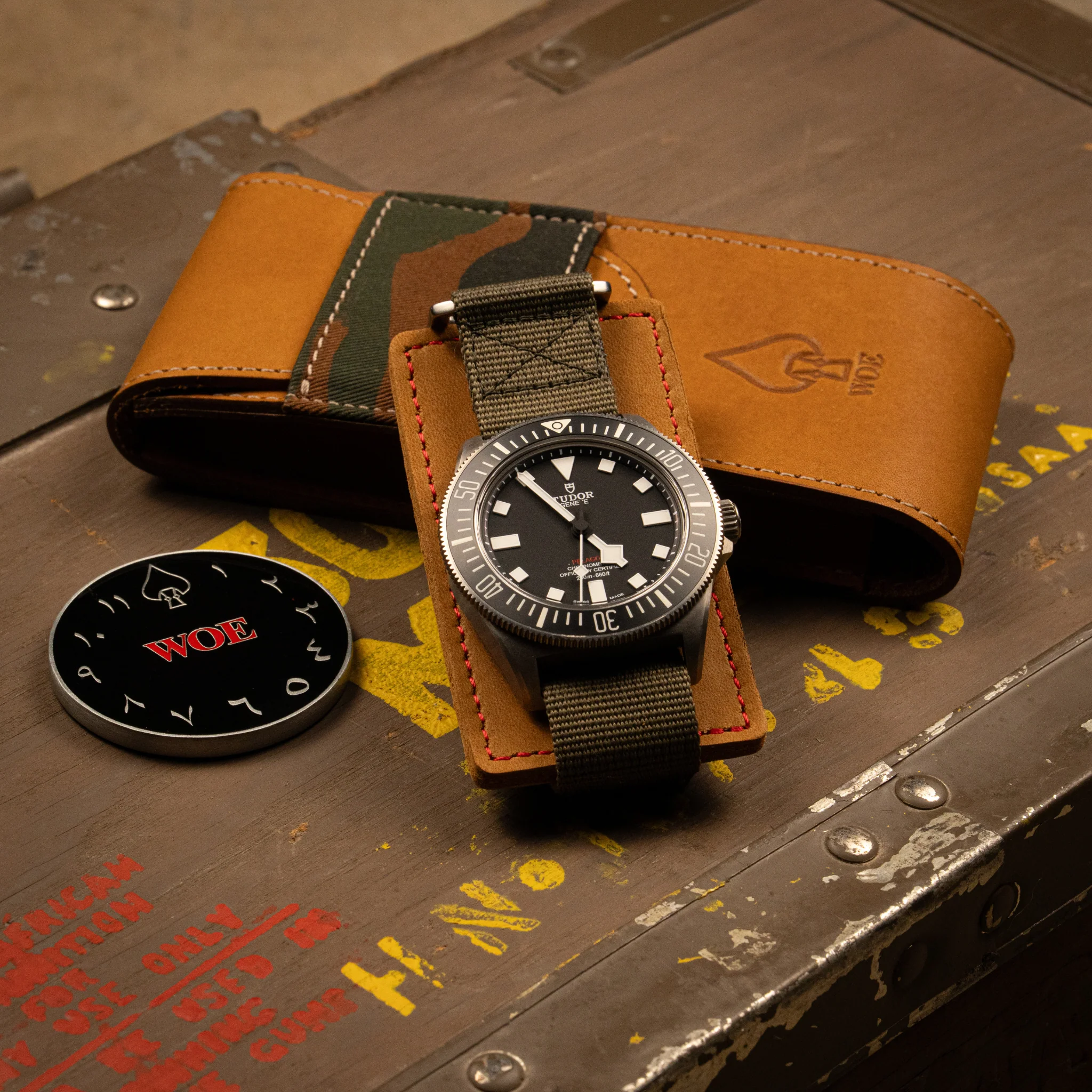Travel Pouch and Challenge Coin -NEW - Image 3
