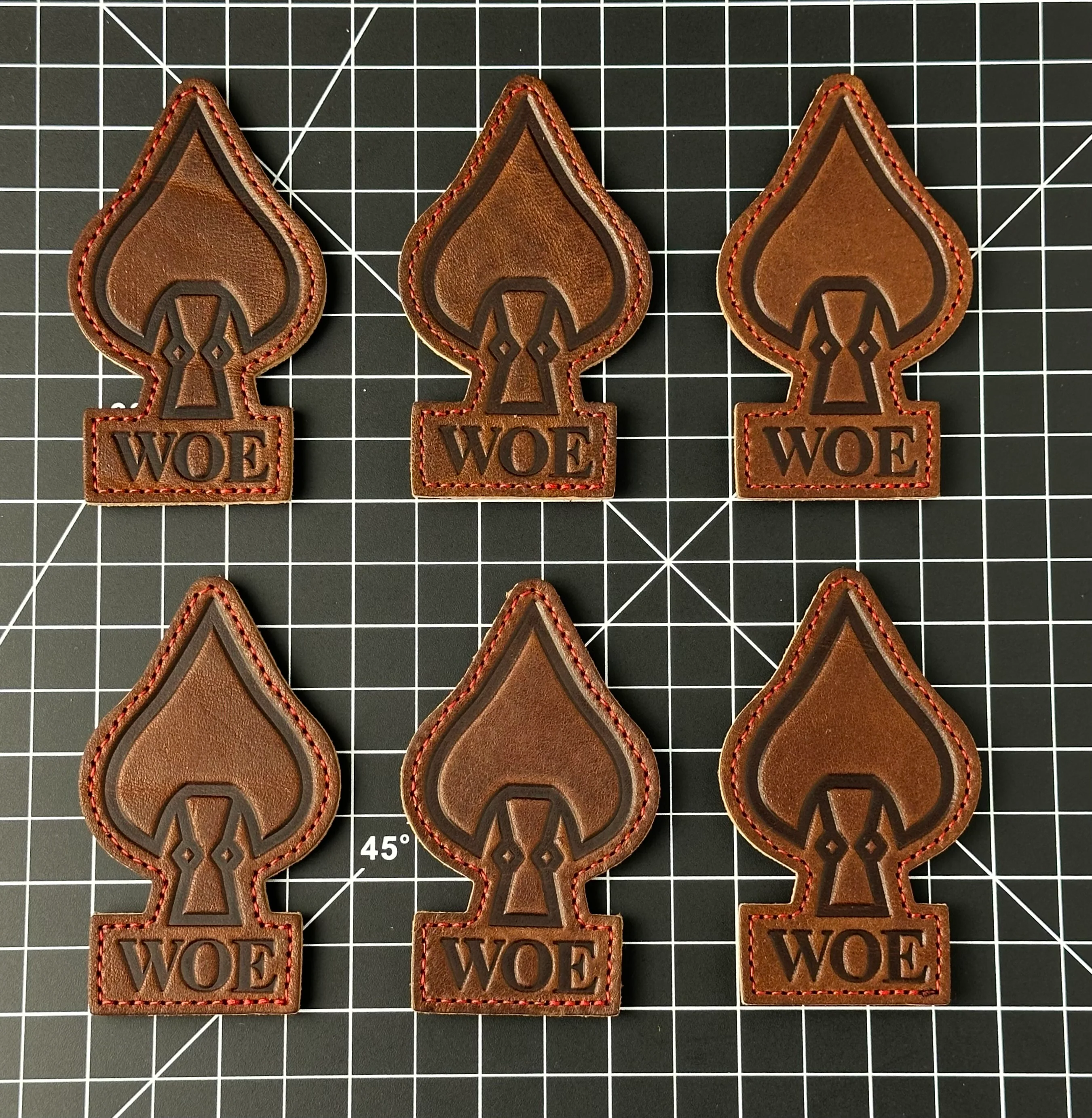 W.O.E. Made in USA Leather Patches - Image 5