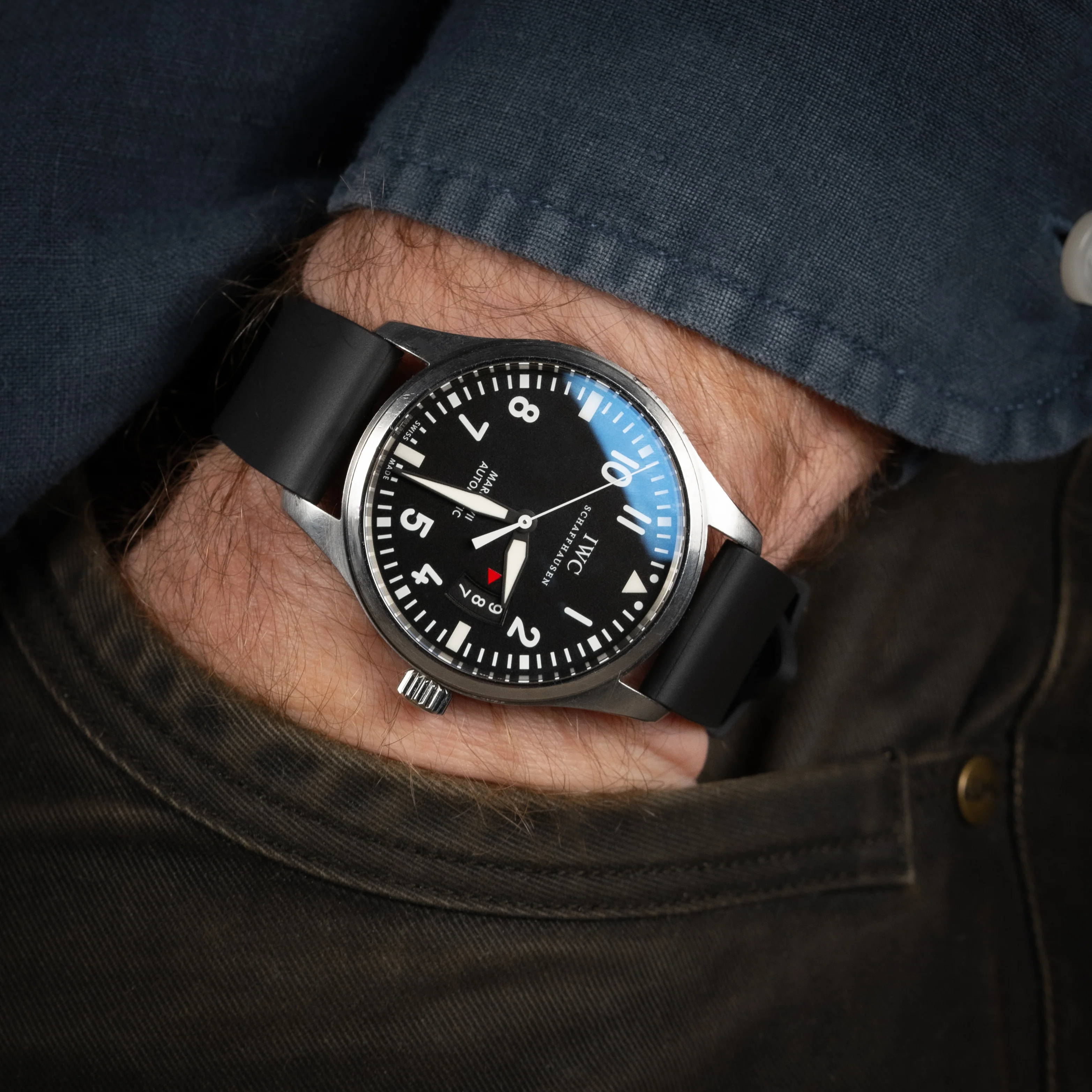 W.O.E. FKM Rubber Watch Strap - Image 2