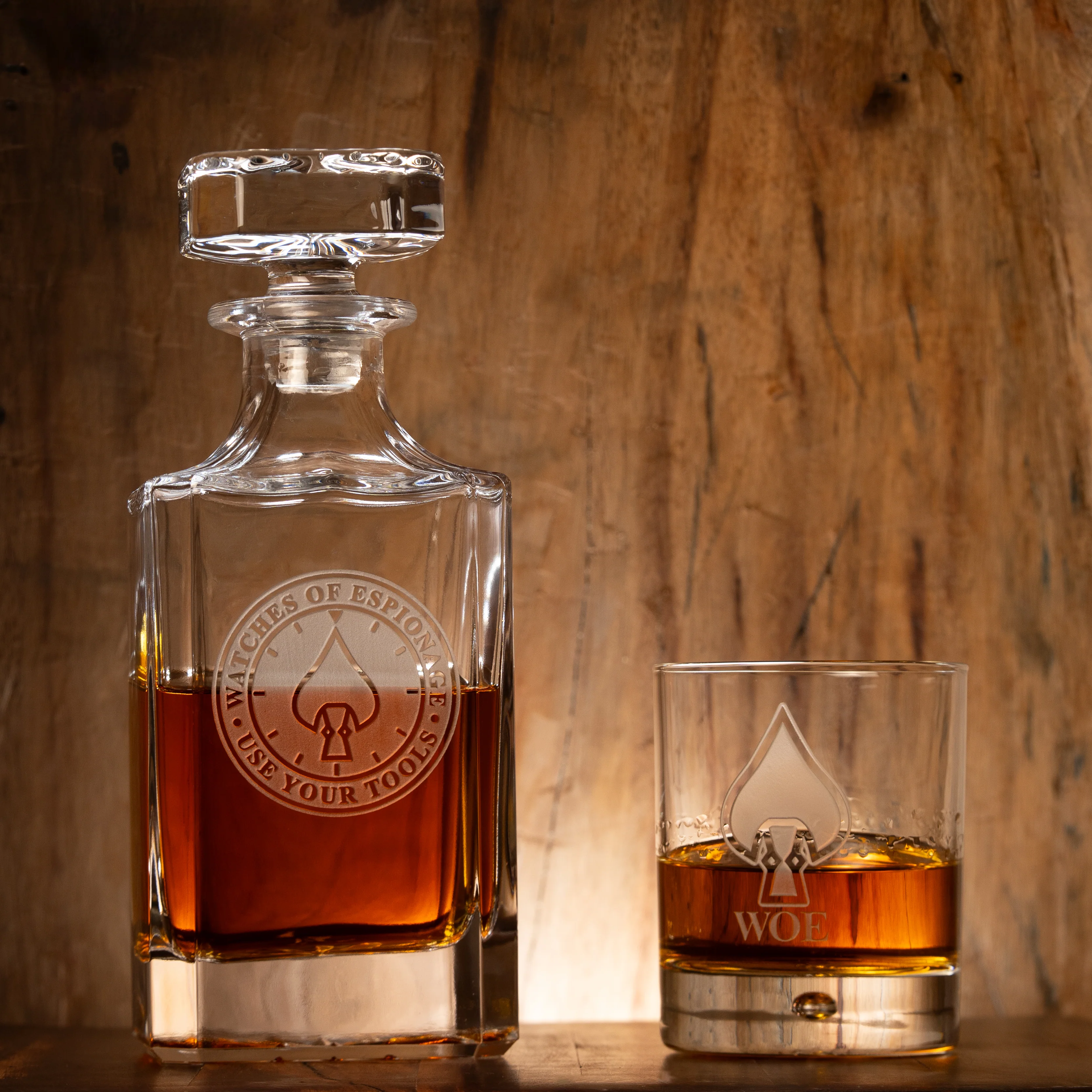 W.O.E. Spearhead Whiskey Glass - NEW - Image 3